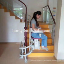 Straight Stair Elevator Elderly use Transfer Chair Stair Lift small home stair lift